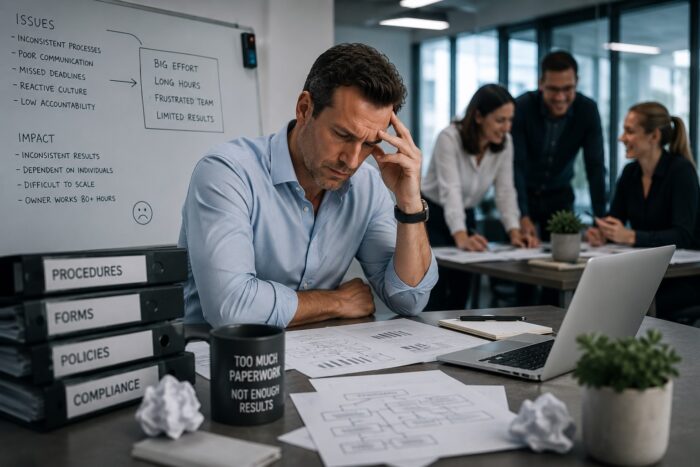 Q-PAS Business Performance Systems help businesses improve performance before achieving ISO compliance.