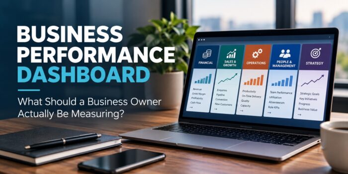 Business Performance Dashboard for business owners and management teams