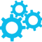 3rd gear logo blue
